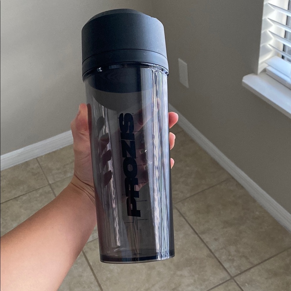 Prozis Black and Clear Shaker Bottle